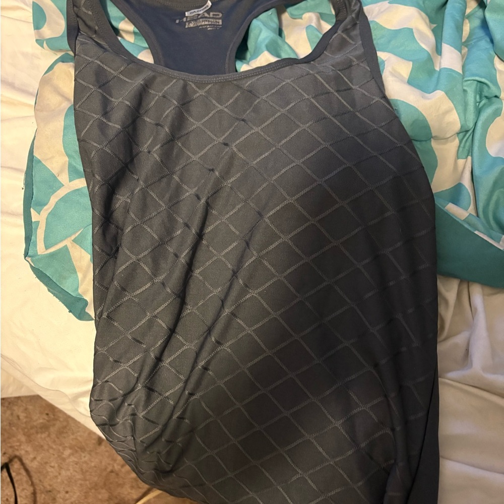 Head Dark Gray Athletic Tank